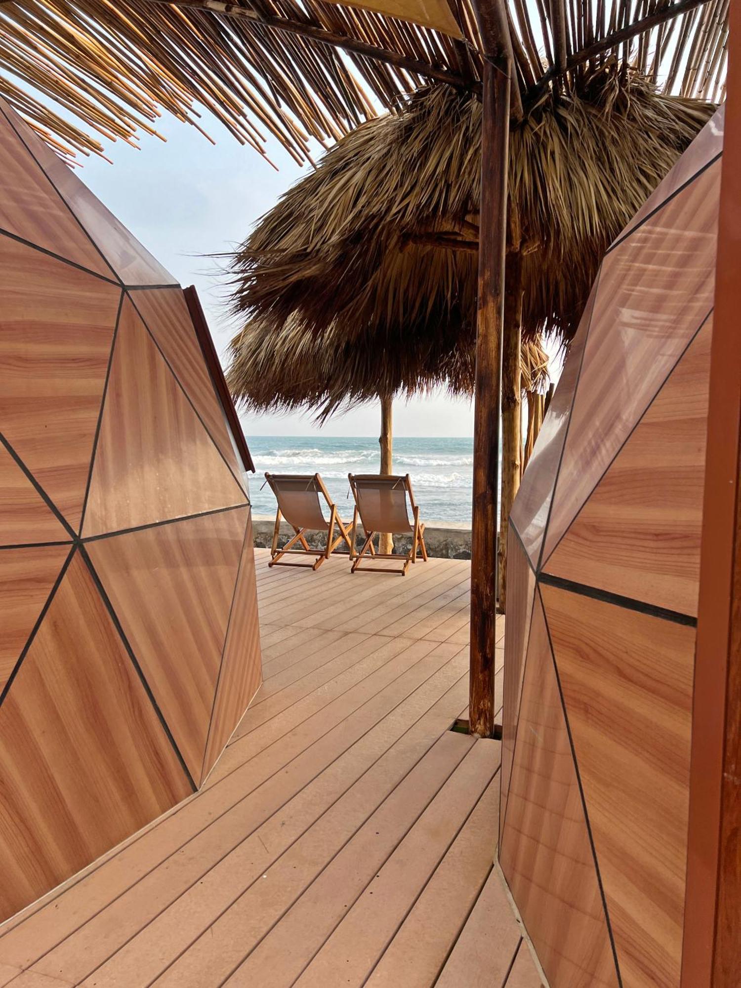 Almare Zonte - Beachfront Glamping Hotel El Zonte Exterior foto