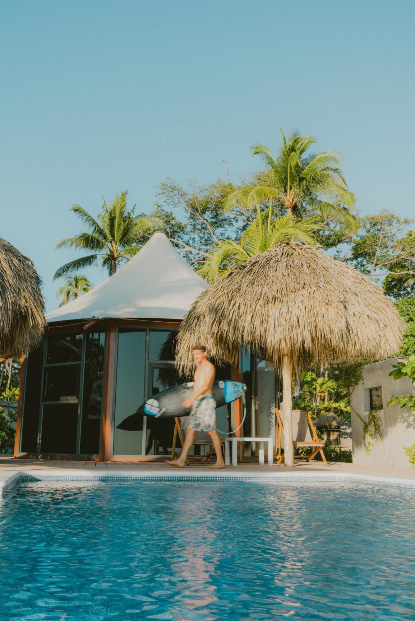 Almare Zonte - Beachfront Glamping Hotel El Zonte Exterior foto